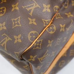 Louis Vuitton Boston Bag Monogram Keepall Bandouliere 55 M41414 Brown Men's Women's