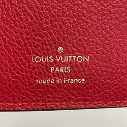 Louis Vuitton Tri-fold Wallet Monogram Empreinte Portefeuille Victorine M63701 Scarlet Ladies