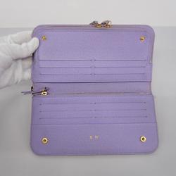Louis Vuitton Long Wallet Monogram Multicolor Portefeuille Ansolite M60271 Noir Violet Ladies