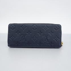 Louis Vuitton Long Wallet Monogram Empreinte Portefeuille Clemence M69415 Marine Rouge Men's Women's