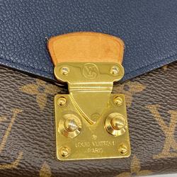 Louis Vuitton Long Wallet Monogram Portefeuille Pallas M64092 Blue Marine Ladies