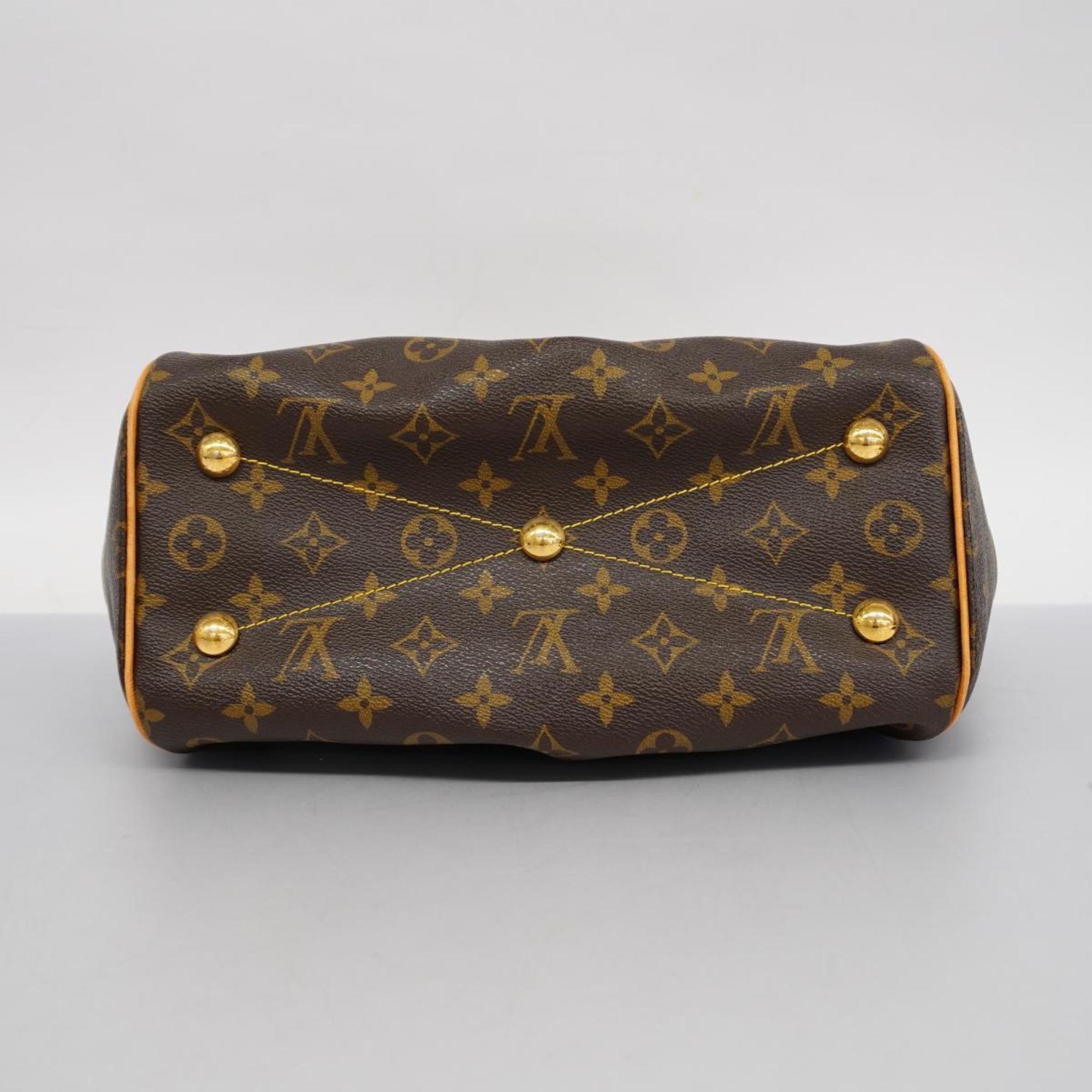 Louis Vuitton Handbag Monogram Tivoli PM M40143 Brown Ladies