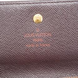 Louis Vuitton Tri-fold Wallet Damier Portefeuille Elise N61652 Ebene Men's Women's