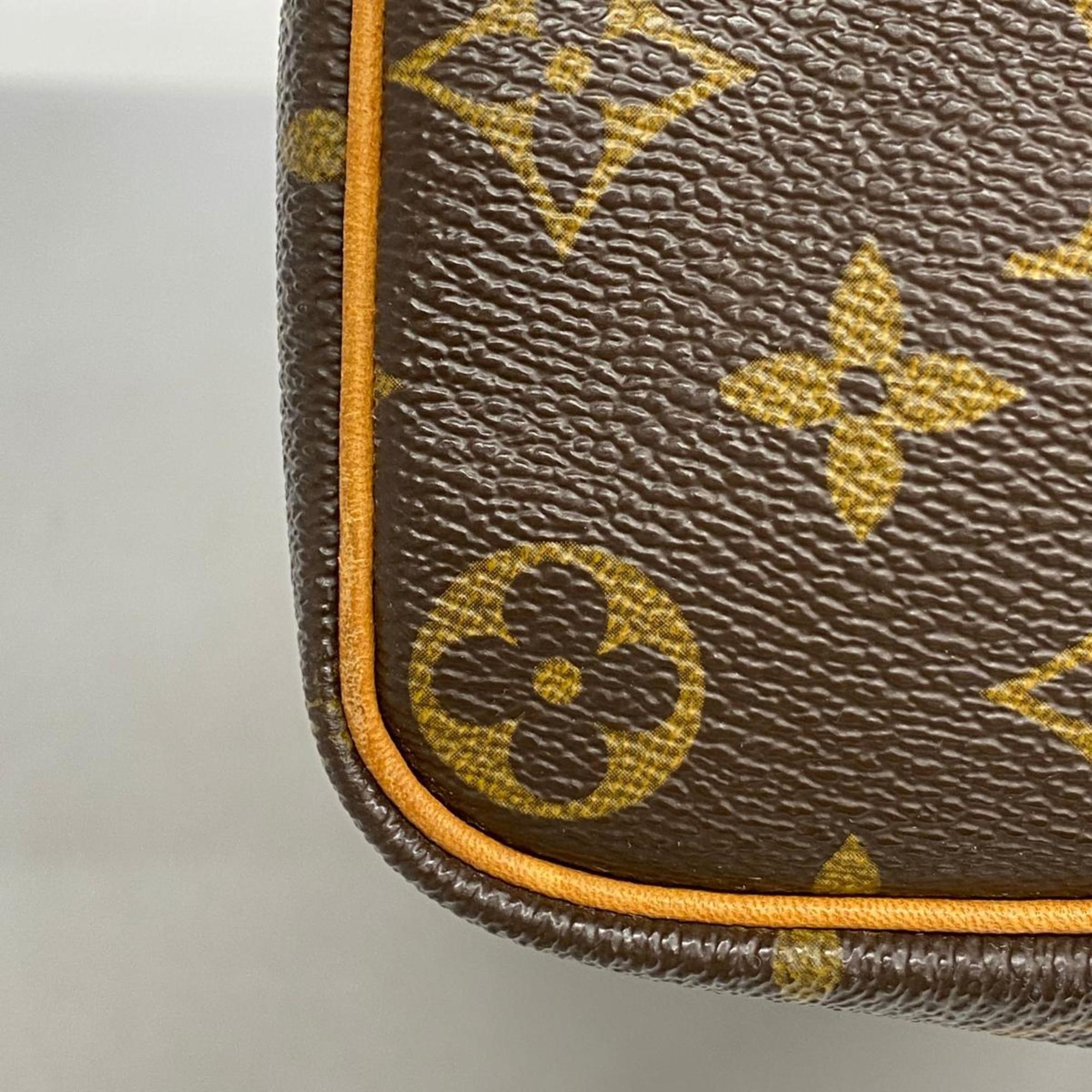 Louis Vuitton Handbag Monogram Speedy 35 M41107 Brown Ladies