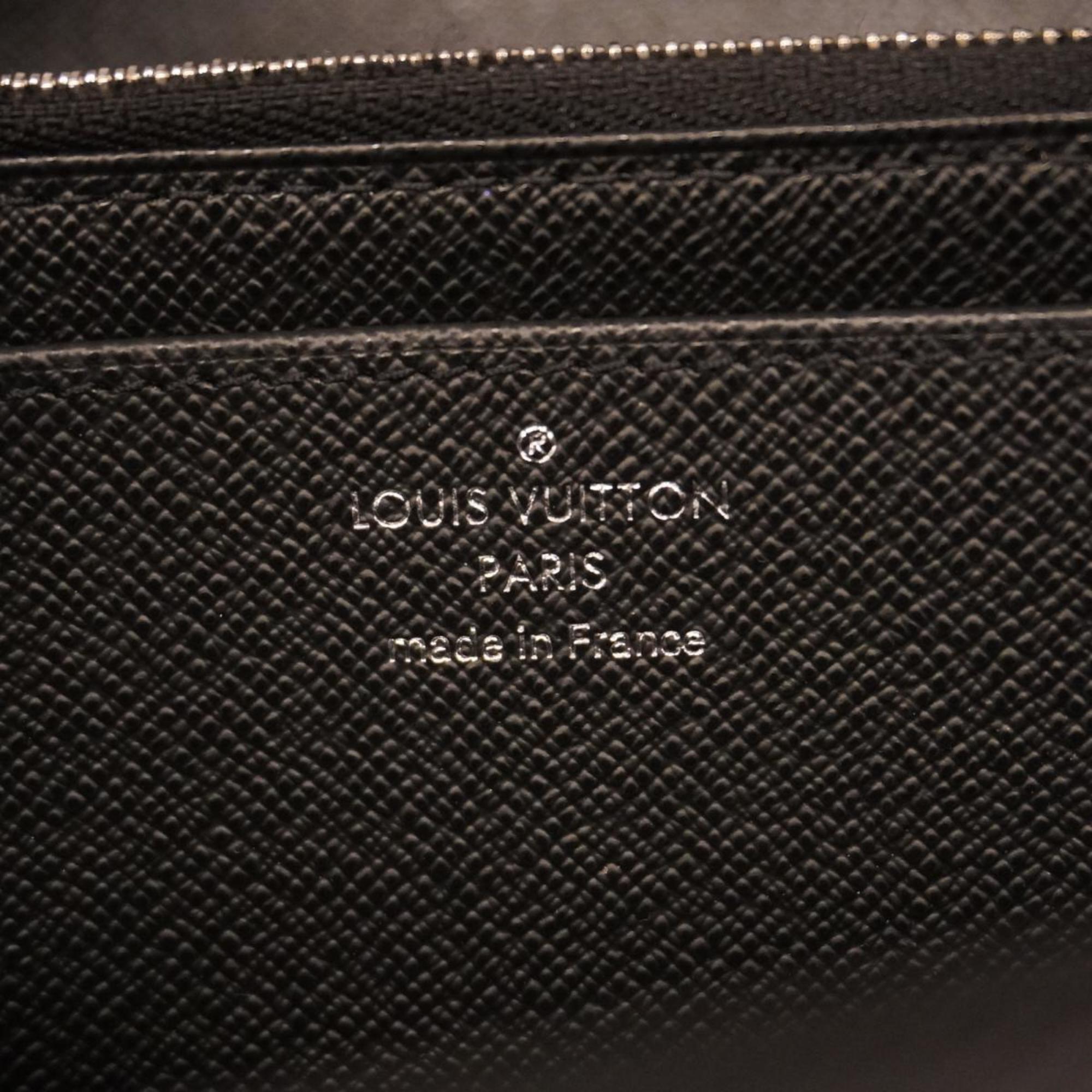 Louis Vuitton Long Wallet Epi Portefeuille Twist M68309 Noir Men's Women's