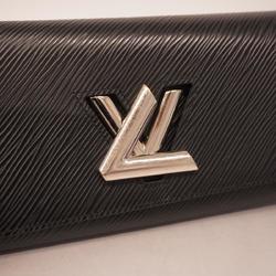 Louis Vuitton Long Wallet Epi Portefeuille Twist M68309 Noir Men's Women's