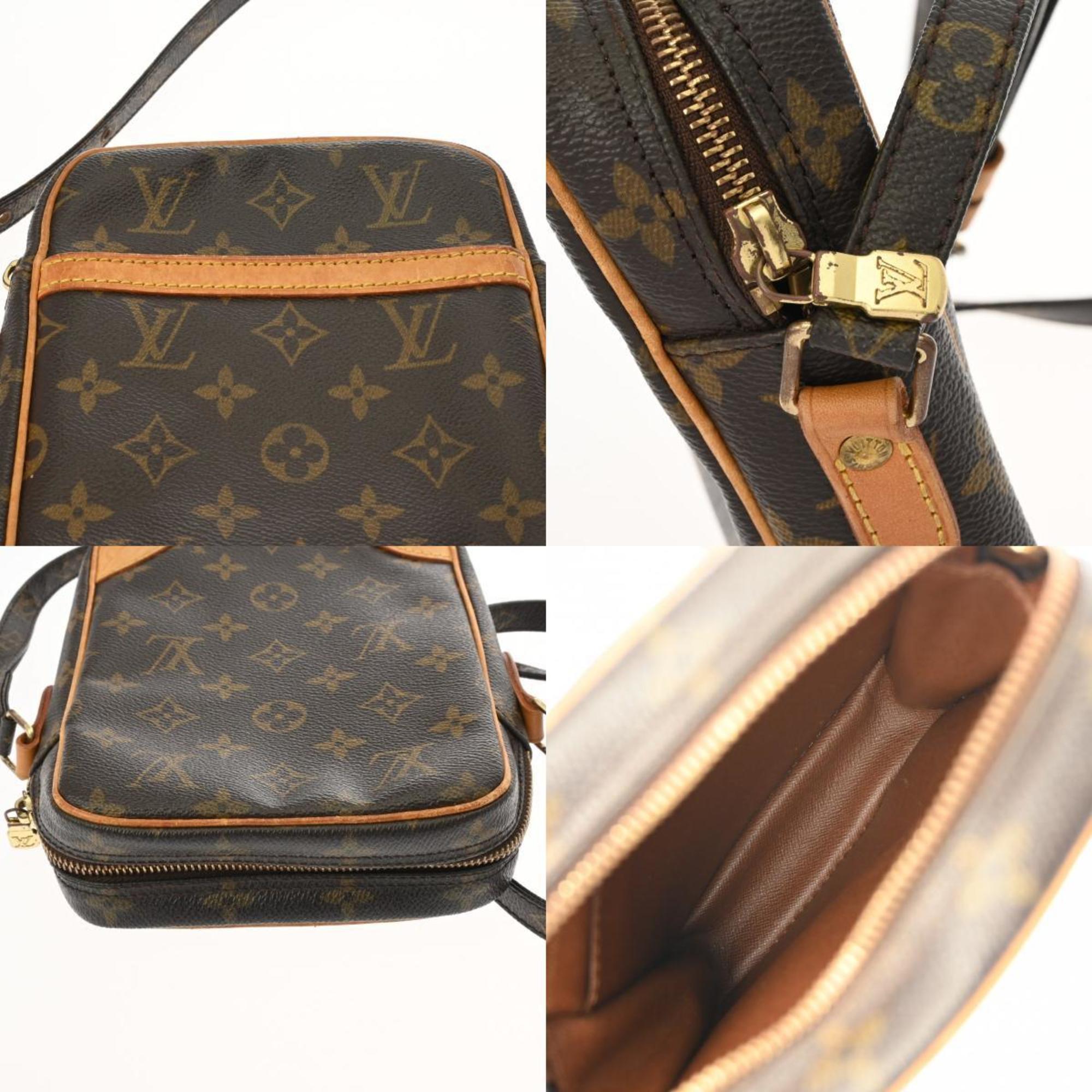 LOUIS VUITTON Louis Vuitton Monogram Danube Brown M45266 Unisex Canvas Shoulder Bag