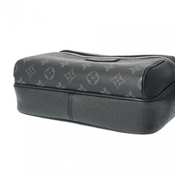 LOUIS VUITTON Louis Vuitton Taiga Taigarama Outdoor Noir M30233 Men's Monogram Canvas Leather Shoulder Bag