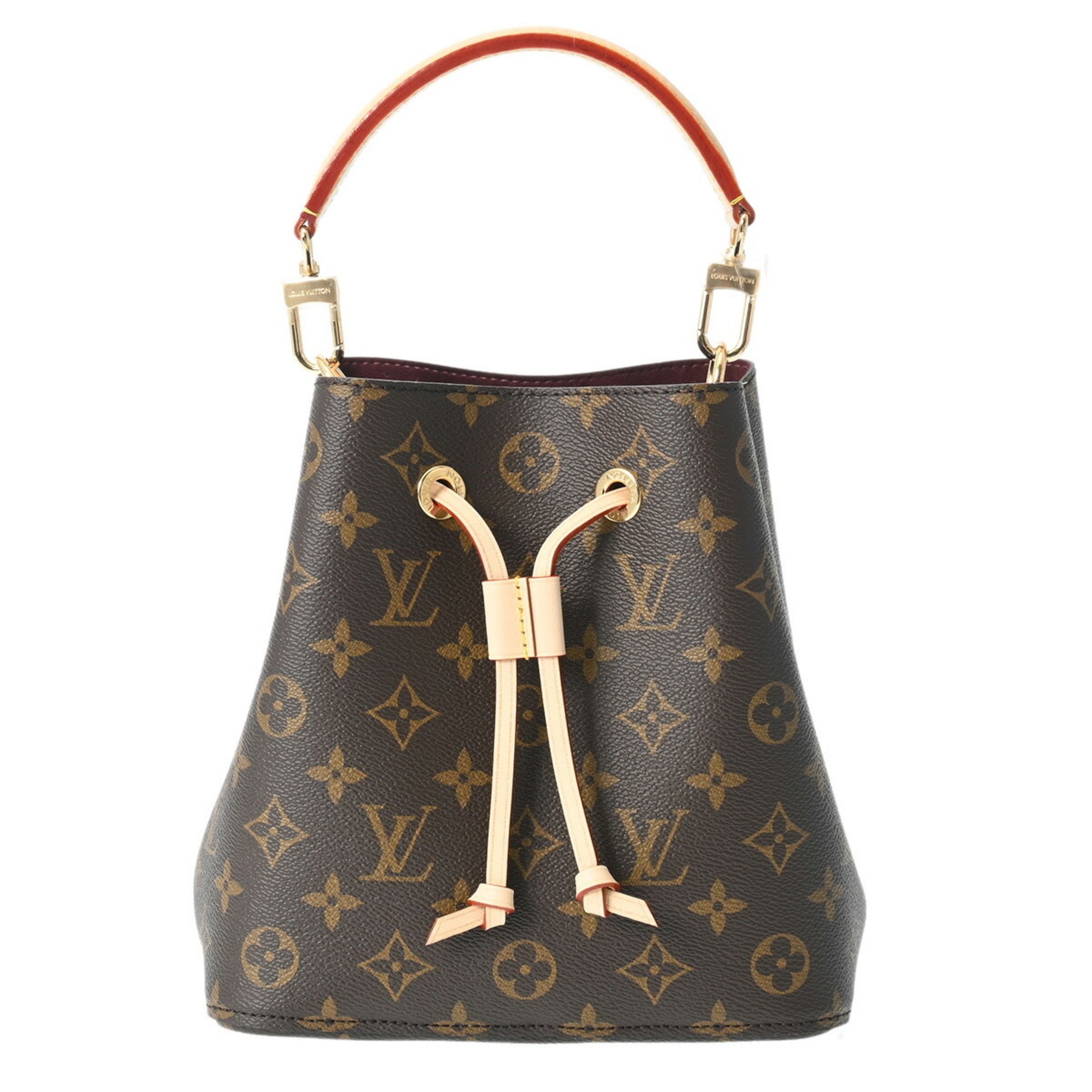 LOUIS VUITTON Louis Vuitton Monogram NeoNoe BB Brown M46581 Women's Canvas Handbag