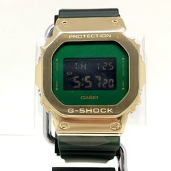 G-SHOCK CASIO Watch GM-5600CL-3 CLASSY OFF-ROAD Metal Covered Gold x Green Skeleton Digital Mikunigaoka Store
