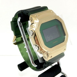 G-SHOCK CASIO Watch GM-5600CL-3 CLASSY OFF-ROAD Metal Covered Gold x Green Skeleton Digital Mikunigaoka Store