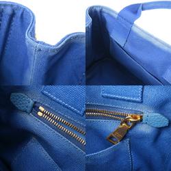 PRADA Prada Canapa Blue BN2439 Women's Canvas Handbag