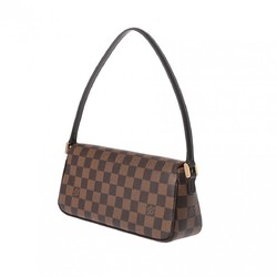 LOUIS VUITTON Damier Recoleta Brown N51299 Women's Canvas Handbag