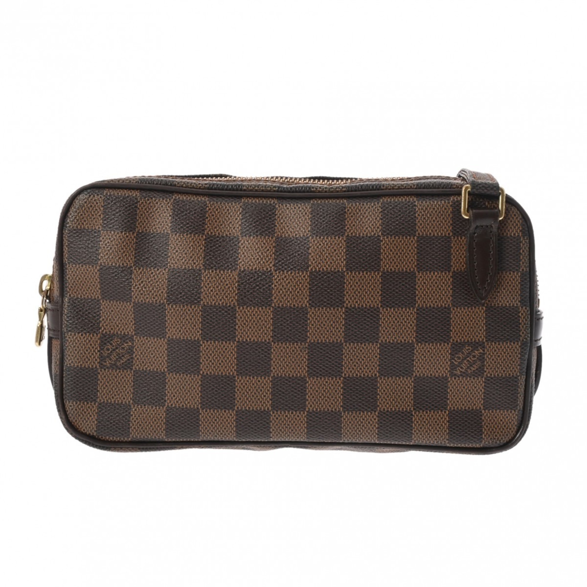 LOUIS VUITTON Damier Marly Bandouliere SP Order Brown N51828 Women's Canvas Shoulder Bag