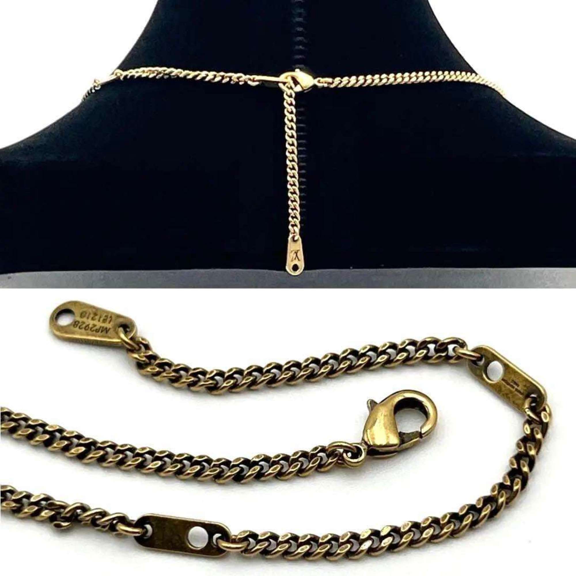 LOUIS VUITTON Men's and Women's Necklaces Pendants LV Animal