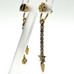 Christian Dior DIOR Dior Women's Asymmetrical Earrings Lucky CD Christian