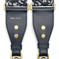Christian Dior Dior Women's Shoulder Strap Belt Embroidered Medallion