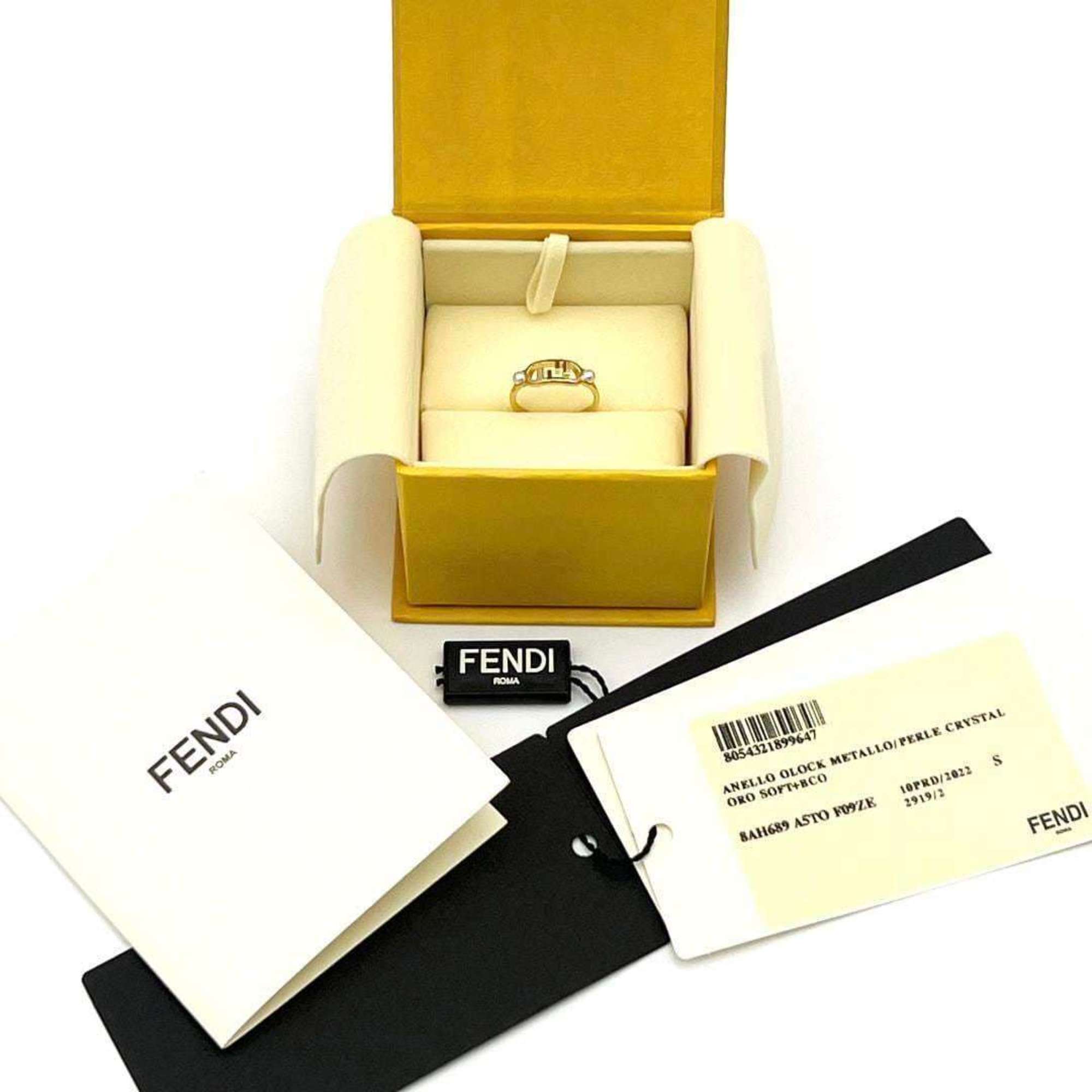 FENDI Women's Ring, Gold, O'Rock Ring