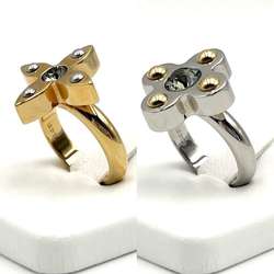 Louis Vuitton LOUIS VUITTON Women's Ring Berg Love Letters