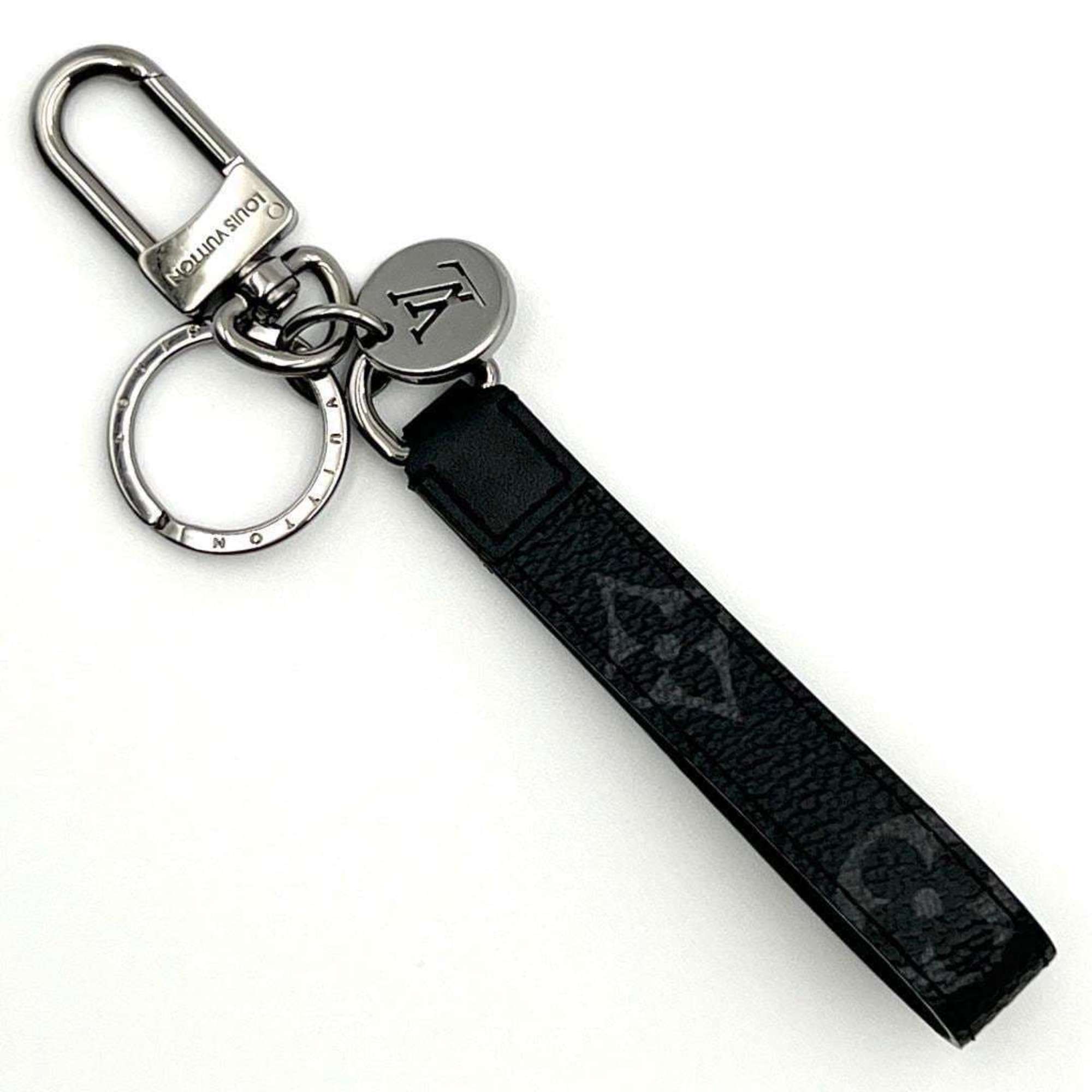 Louis Vuitton LOUIS VUITTON Men's Key Holder Ring Case Portocle Dragonne