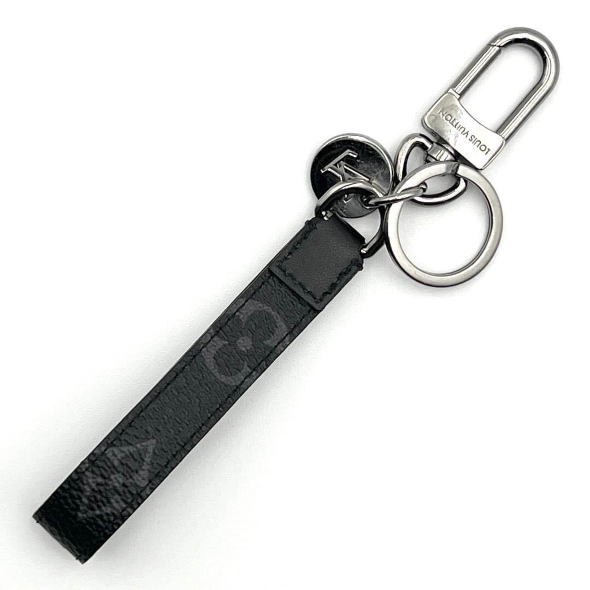 Louis Vuitton LOUIS VUITTON Men's Key Holder Ring Case Portocle Dragonne