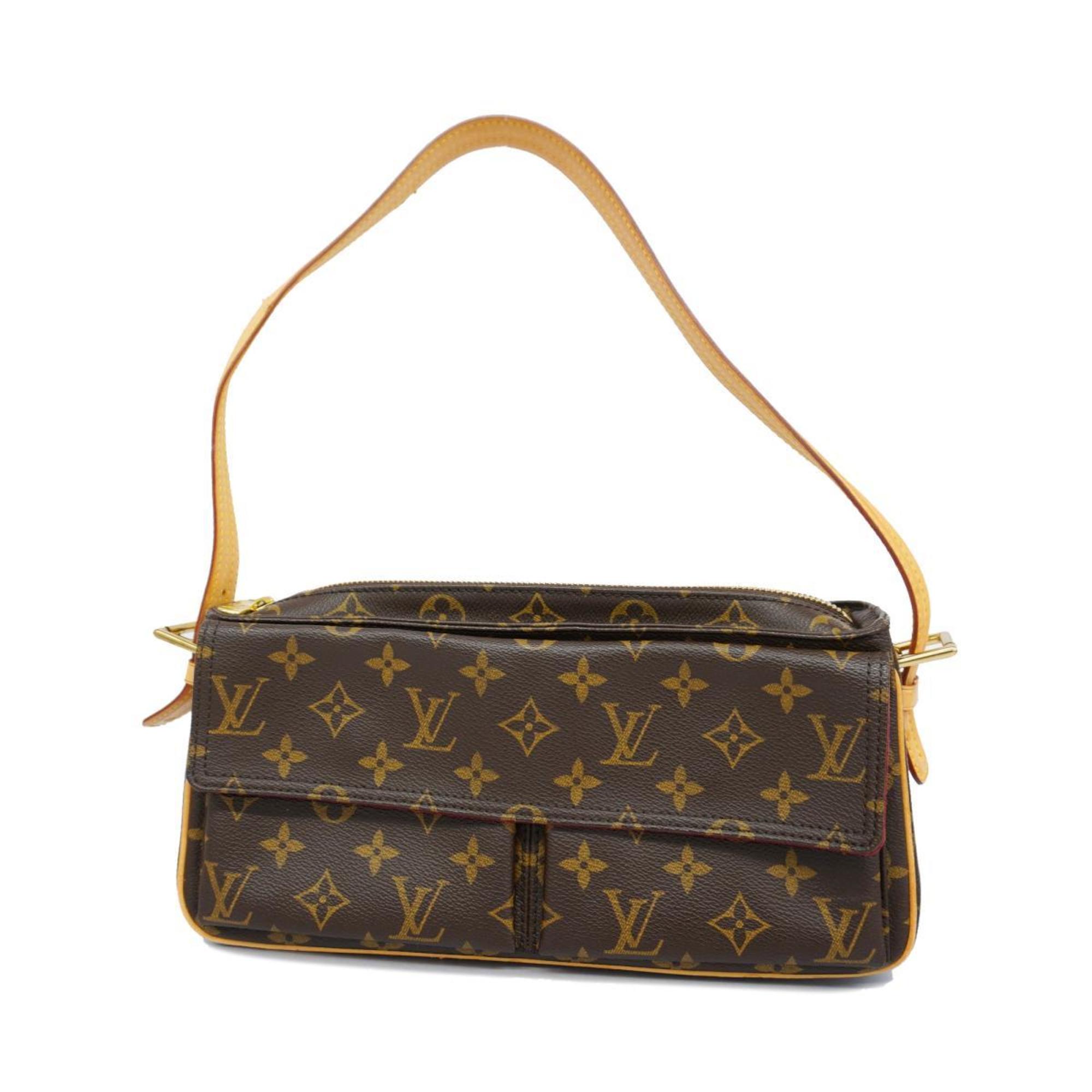 Louis Vuitton Shoulder Bag Monogram Vivacite MM M51164 Brown Women's