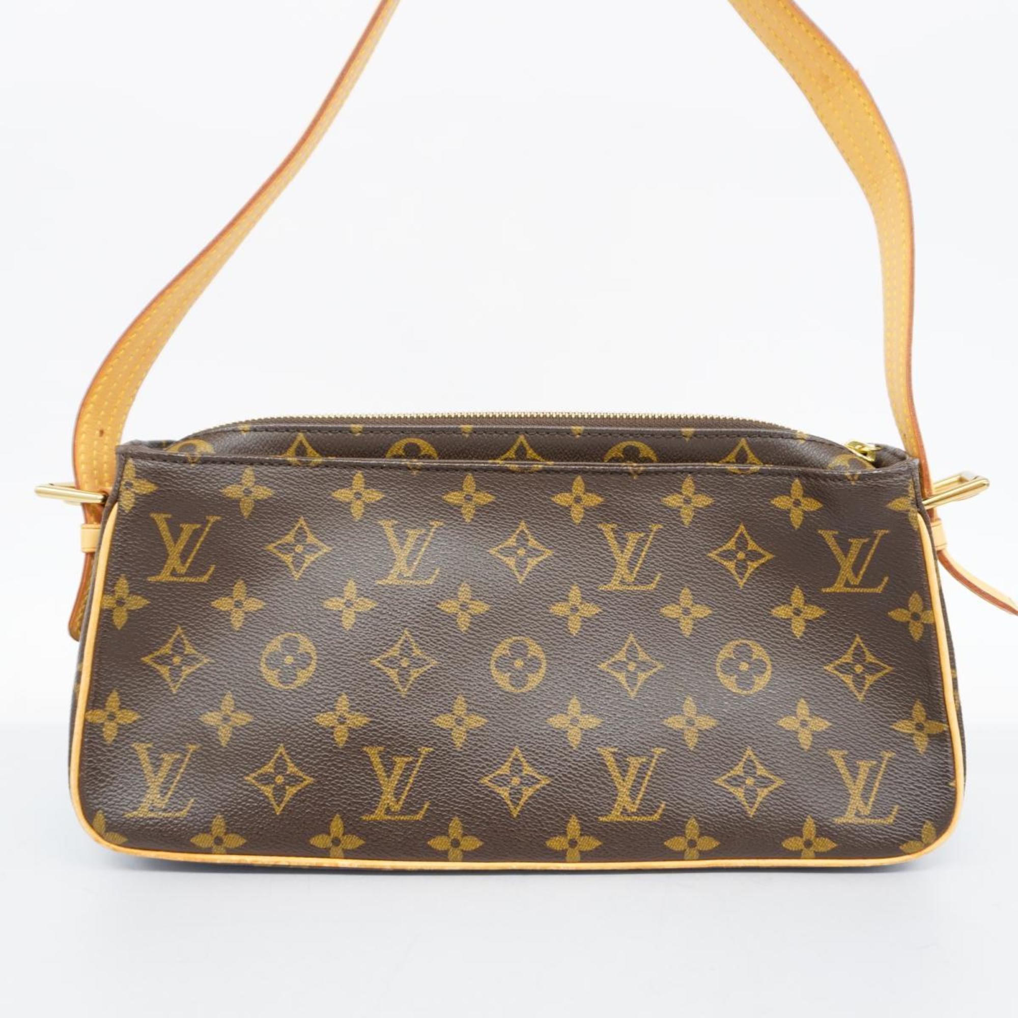 Louis Vuitton Shoulder Bag Monogram Vivacite MM M51164 Brown Women's