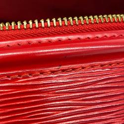 Louis Vuitton Vanity Bag Epi Cannes M48037 Castilian Red Women's