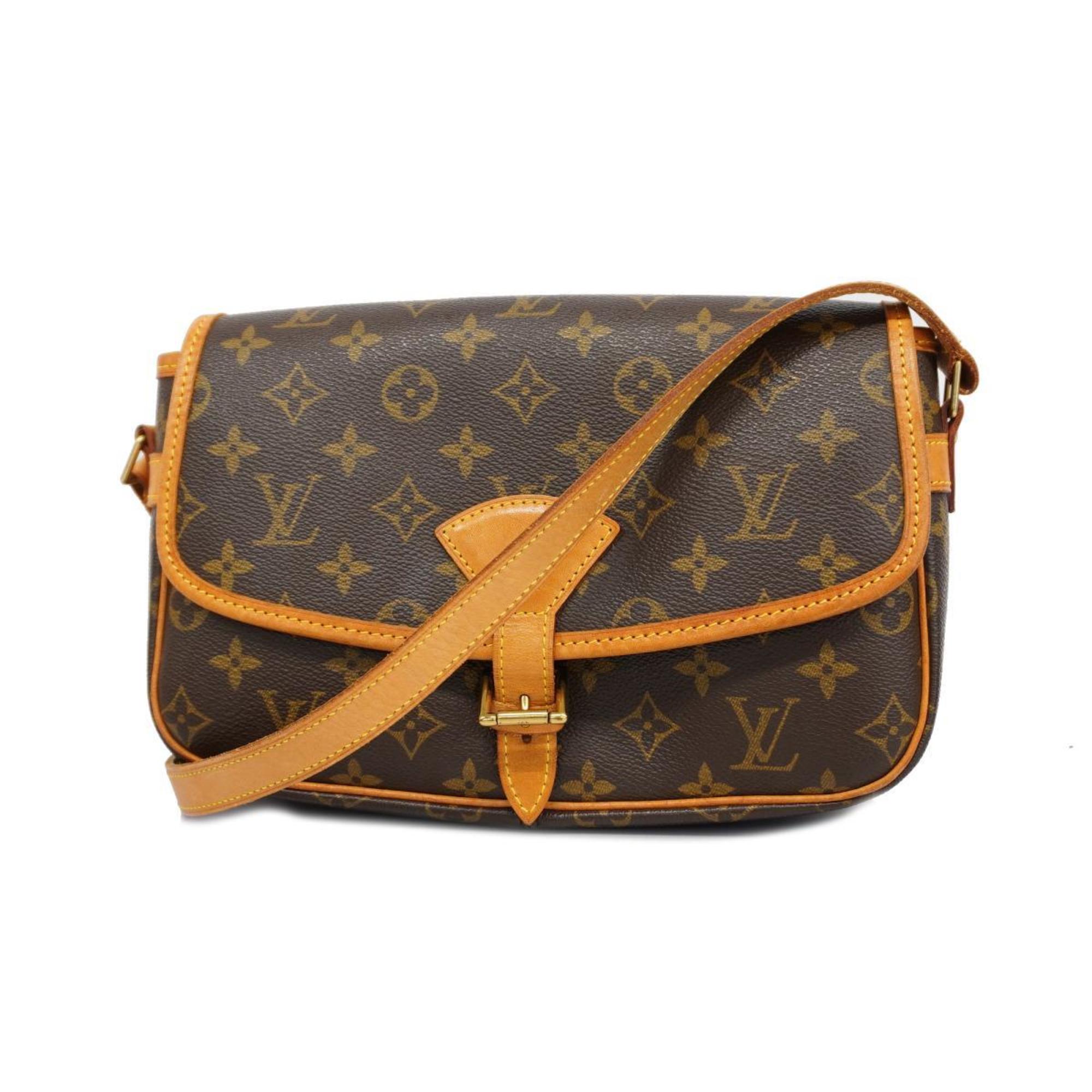 Louis Vuitton Shoulder Bag Monogram Sologne M42250 Brown Women's