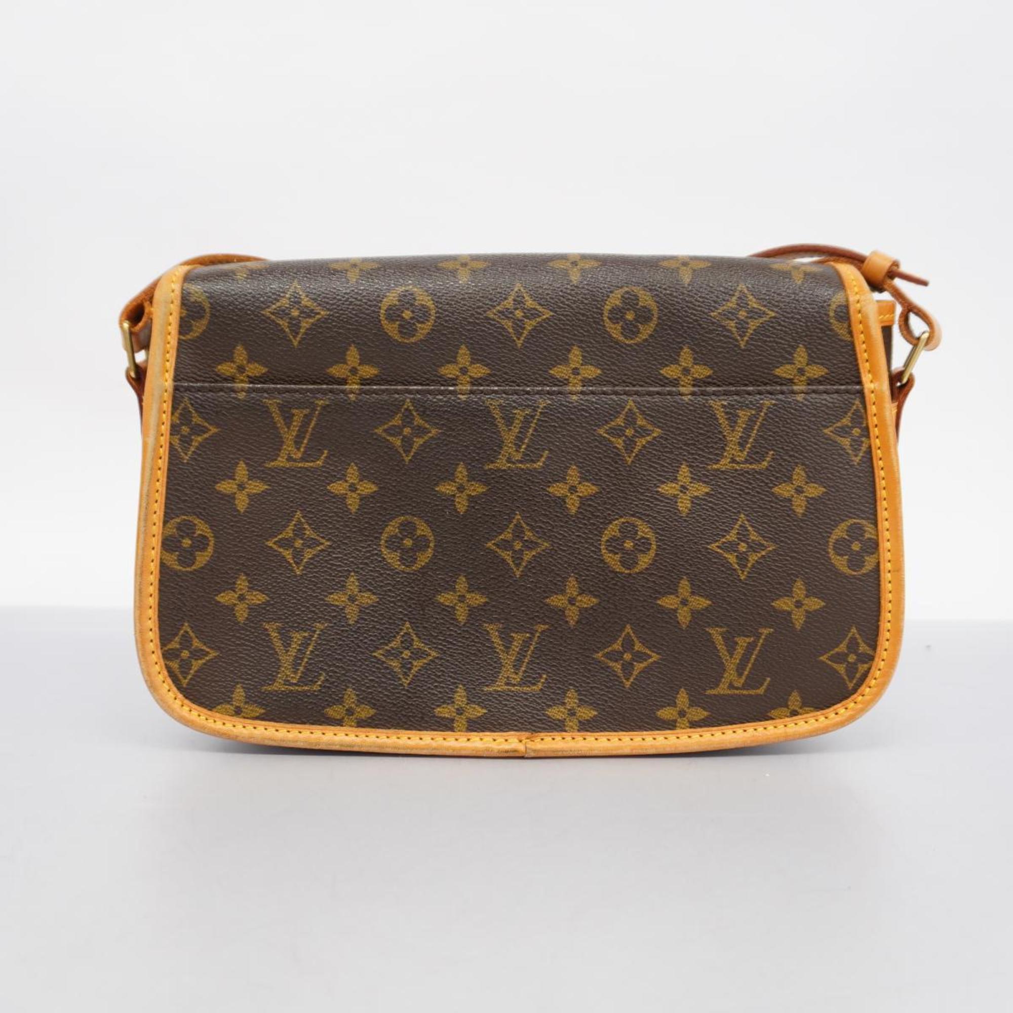 Louis Vuitton Shoulder Bag Monogram Sologne M42250 Brown Women's