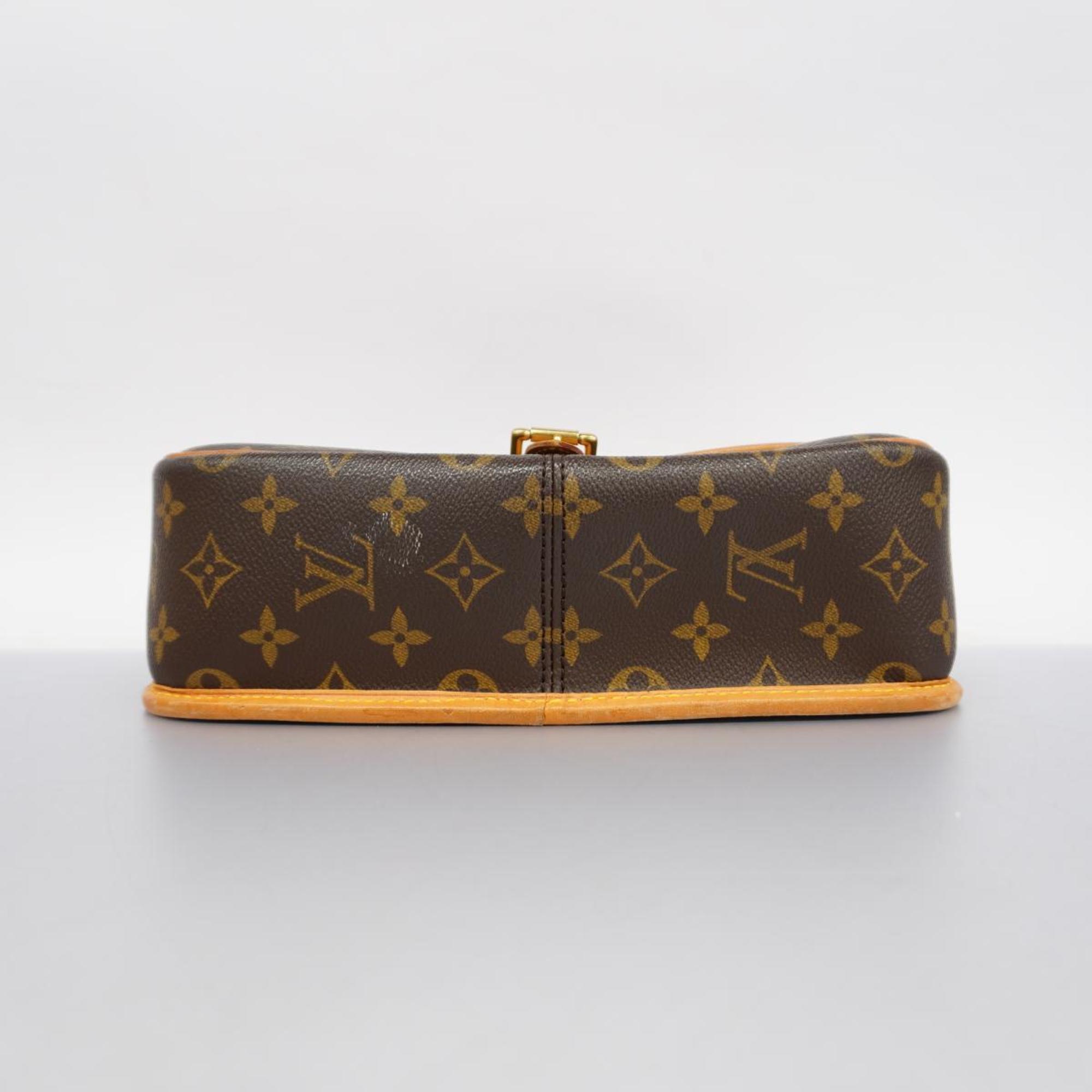 Louis Vuitton Shoulder Bag Monogram Sologne M42250 Brown Women's