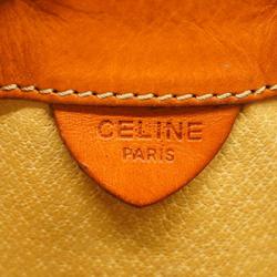 Celine Shoulder Bag Macadam Brown Women's