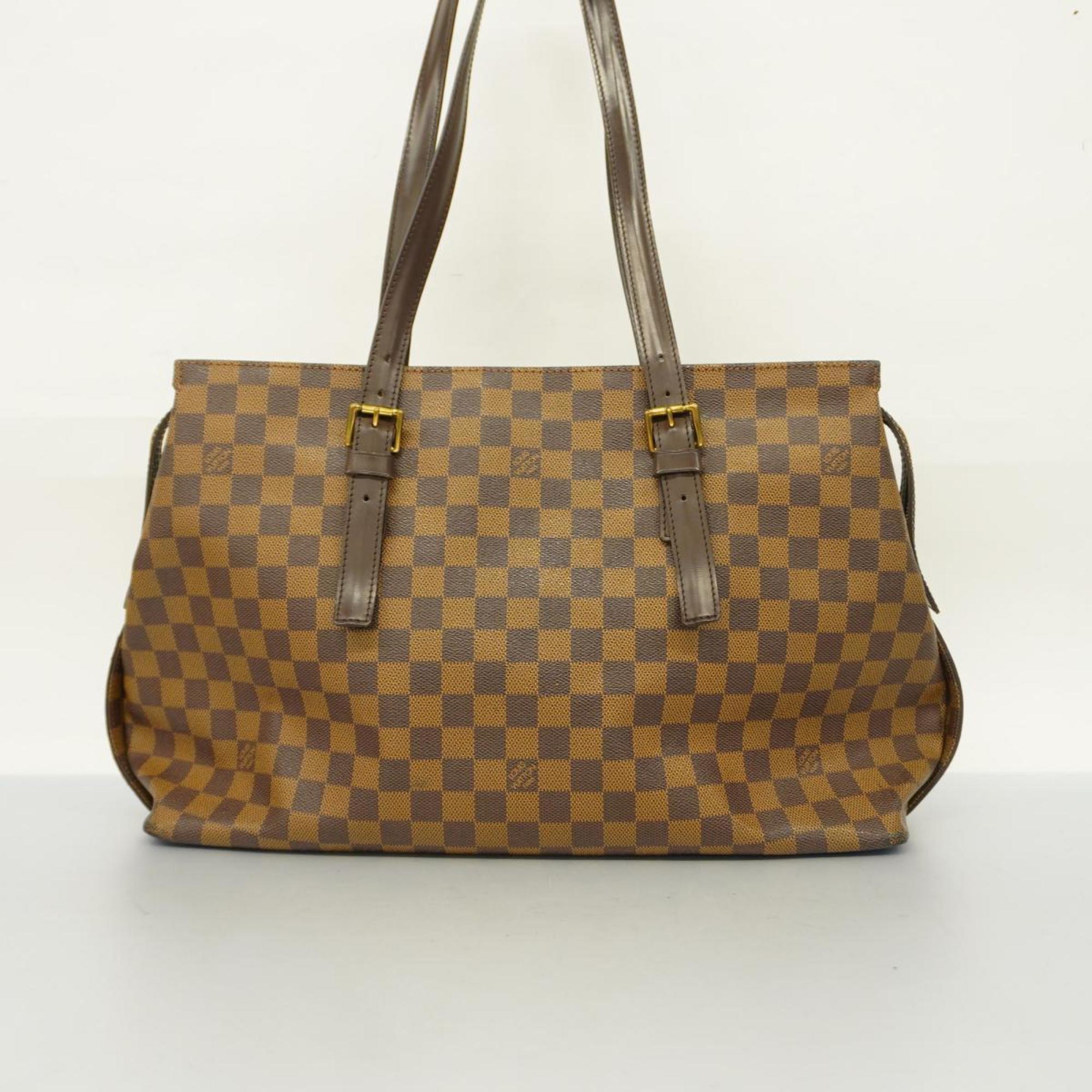 Louis Vuitton Shoulder Bag Damier Chelsea N51119 Ebene Ladies