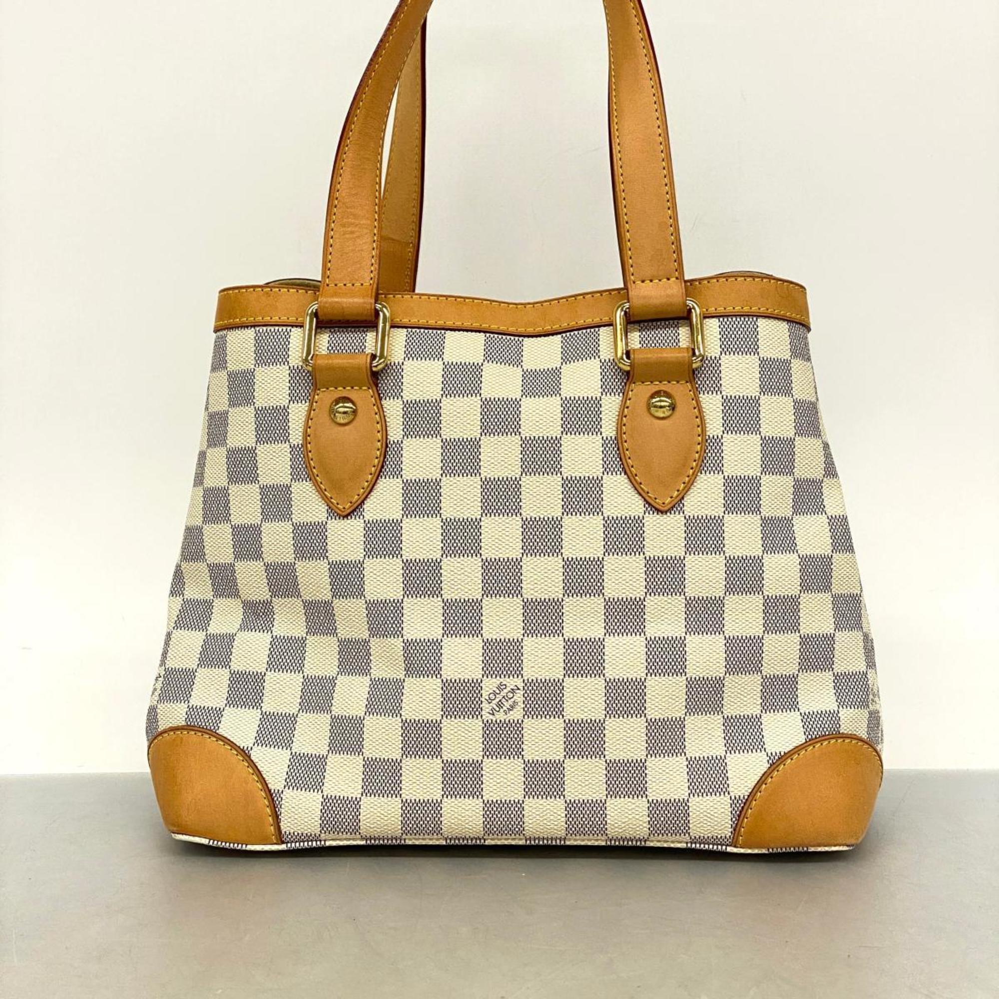 Louis Vuitton Tote Bag Damier Azur Hampstead PM N51207 White Women's