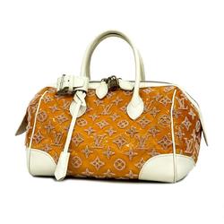 Louis Vuitton Handbag Monogram Bouclette Speedy Round M40704 Rose Ladies