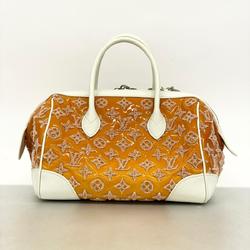 Louis Vuitton Handbag Monogram Bouclette Speedy Round M40704 Rose Ladies