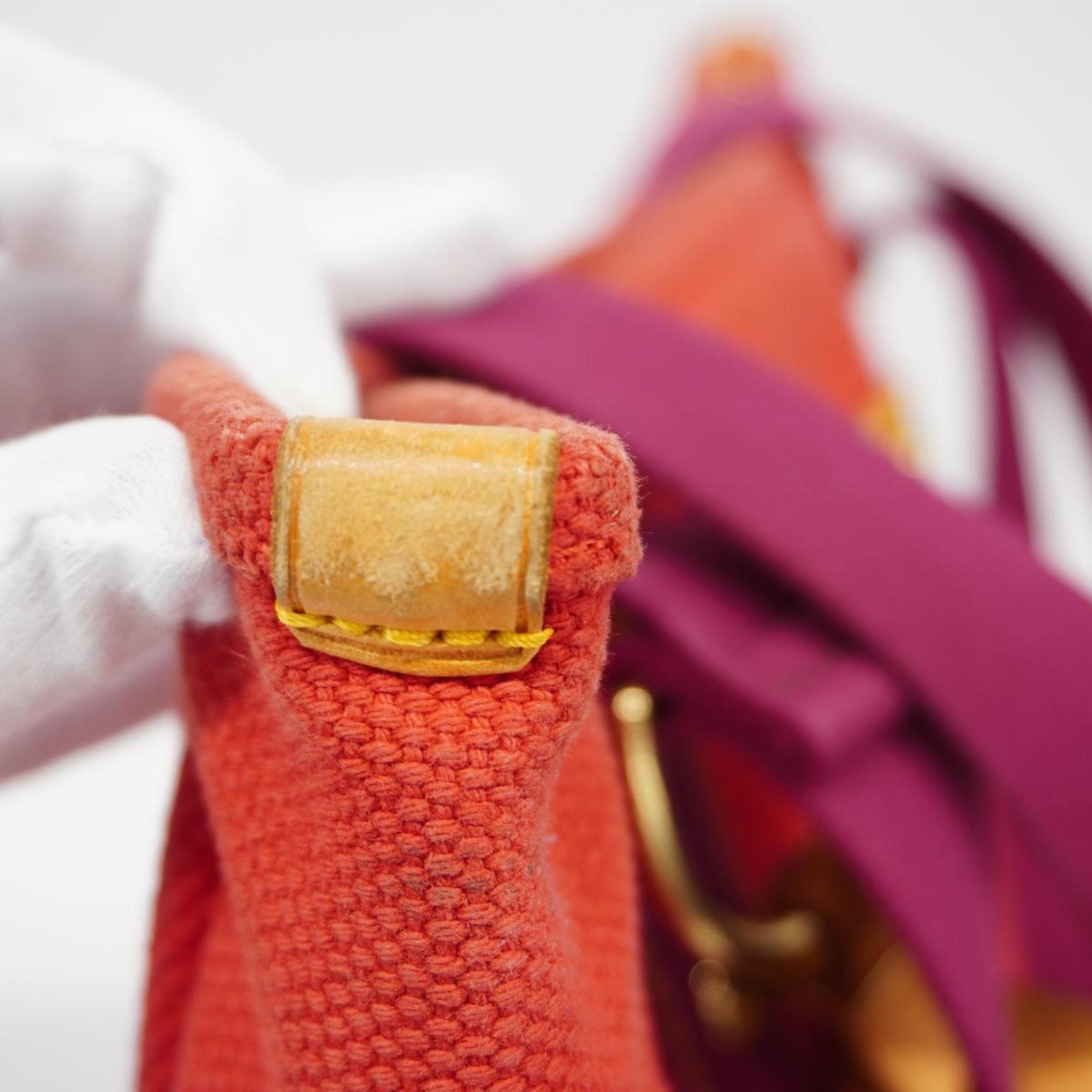 Louis Vuitton Tote Bag Antigua Cabas MM M40034 Rouge Ladies