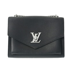 LOUIS VUITTON My Lock Me Chain Noir M51418 Women's Leather Shoulder Bag