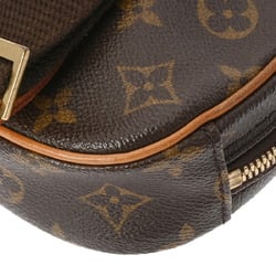 LOUIS VUITTON Louis Vuitton Monogram Pochette Ganjou Brown M51870 Men's Canvas Body Bag