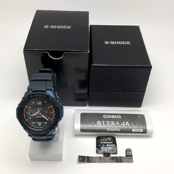 G-SHOCK CASIO Watch GW-3500B-2A SKY COCKPIT Radio Solar Navy Blue Military Color Metal Case Anadigi Mikunigaoka Store