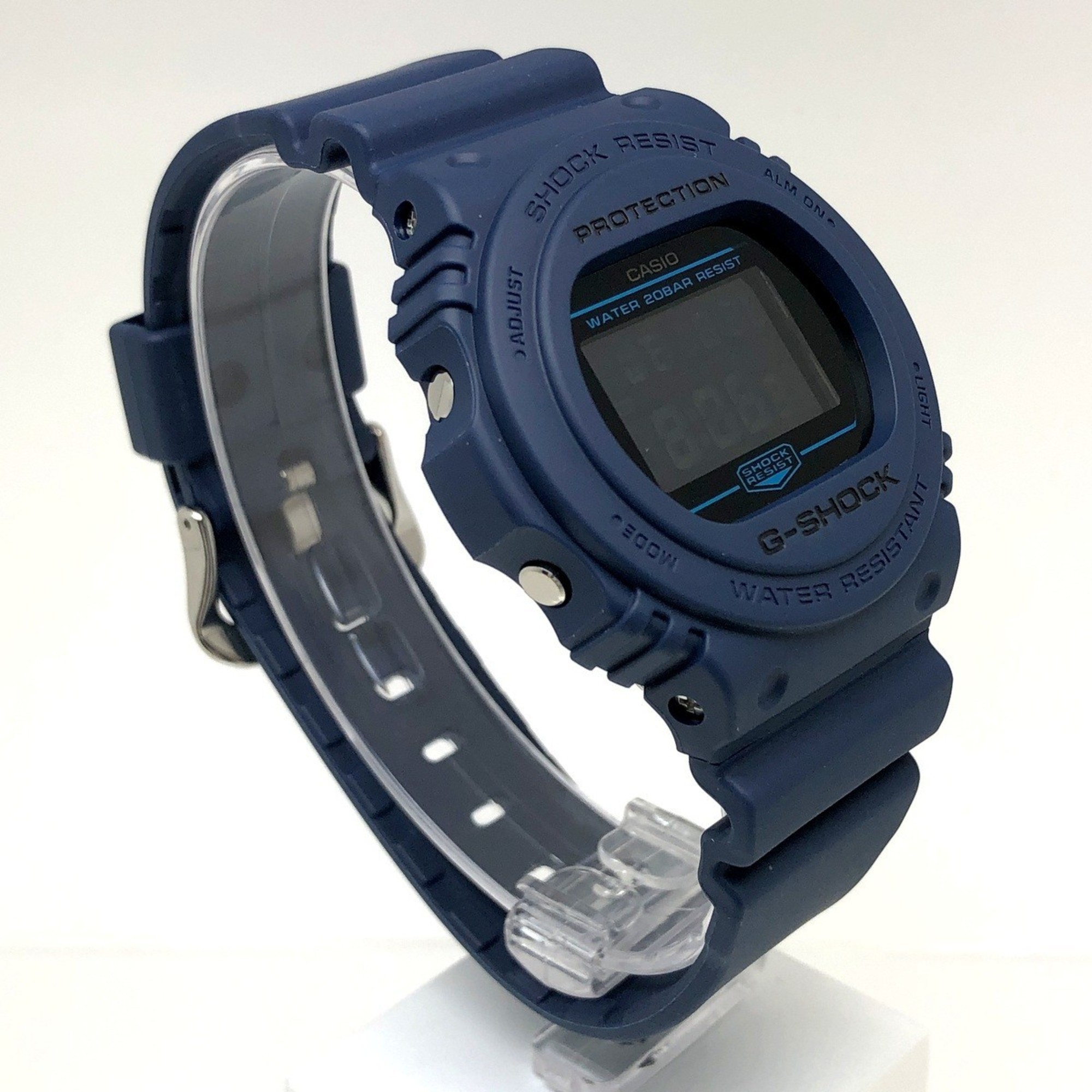 G-SHOCK CASIO Watch DW-5700BBM-2 Sting Matte Blue One Tone Round Model Digital Mikunigaoka Store