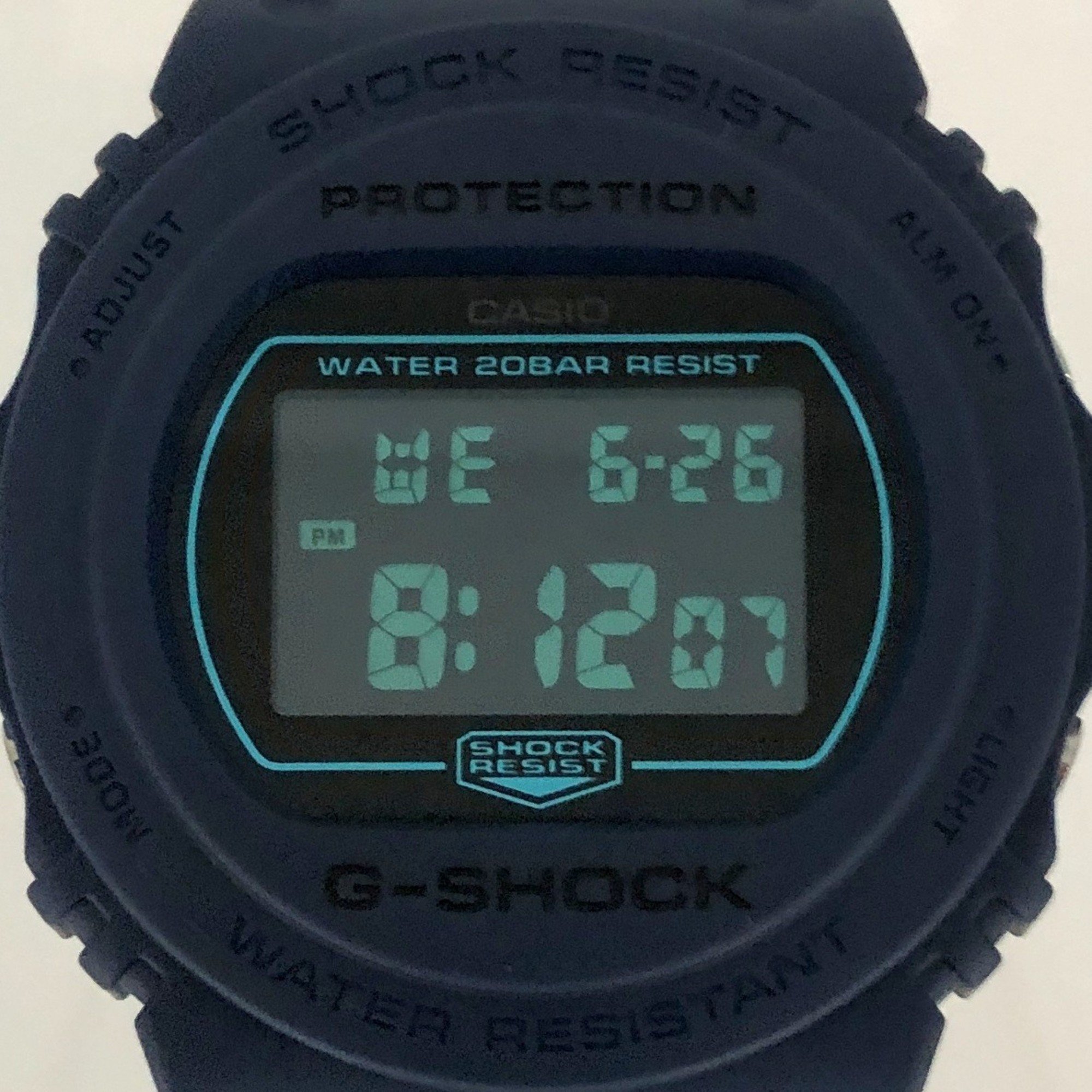 G-SHOCK CASIO Watch DW-5700BBM-2 Sting Matte Blue One Tone Round Model Digital Mikunigaoka Store