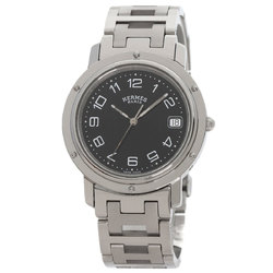 Hermes CL6.710 Clipper Watch Stainless Steel SS Men's