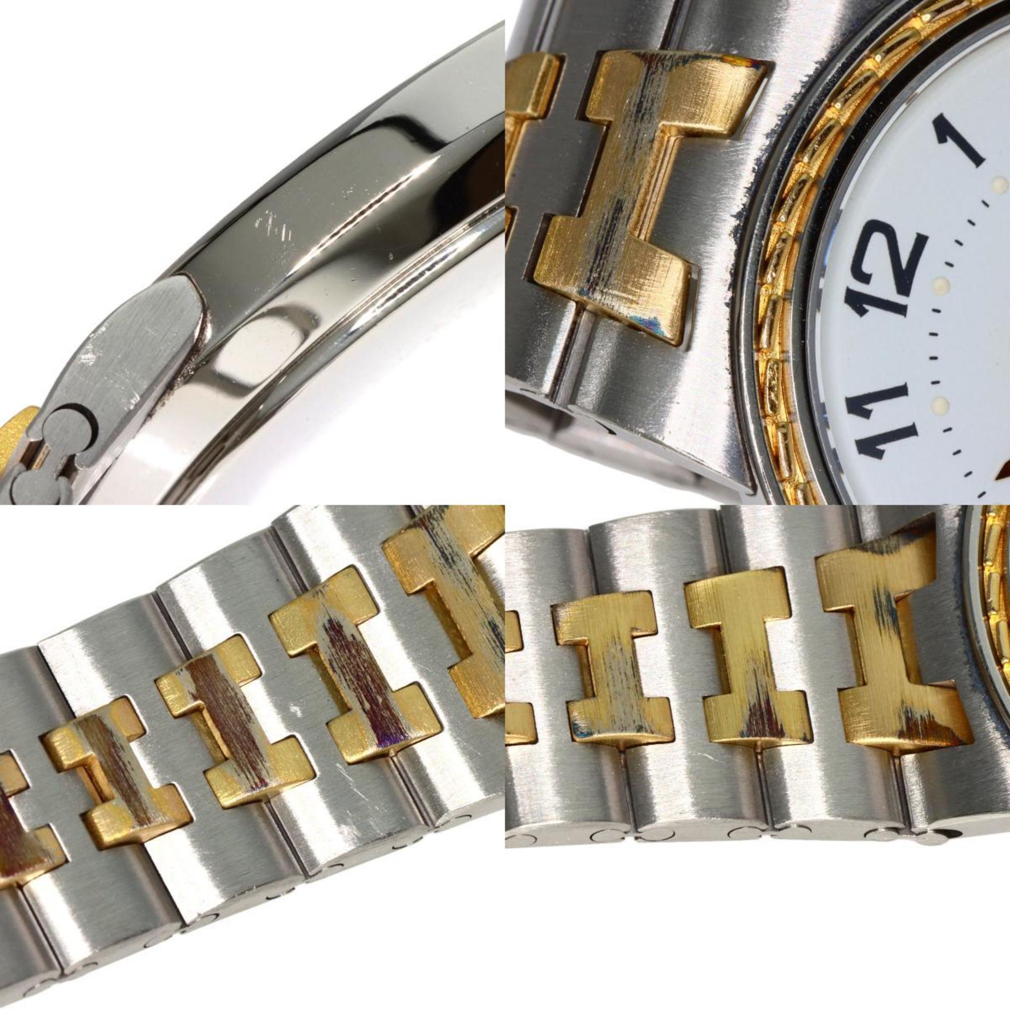 Hermes Serie Watch Stainless Steel SSxGP Men's
