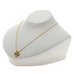 Van Cleef & Arpels Alhambra Diamond Necklace K18 Yellow Gold for Women