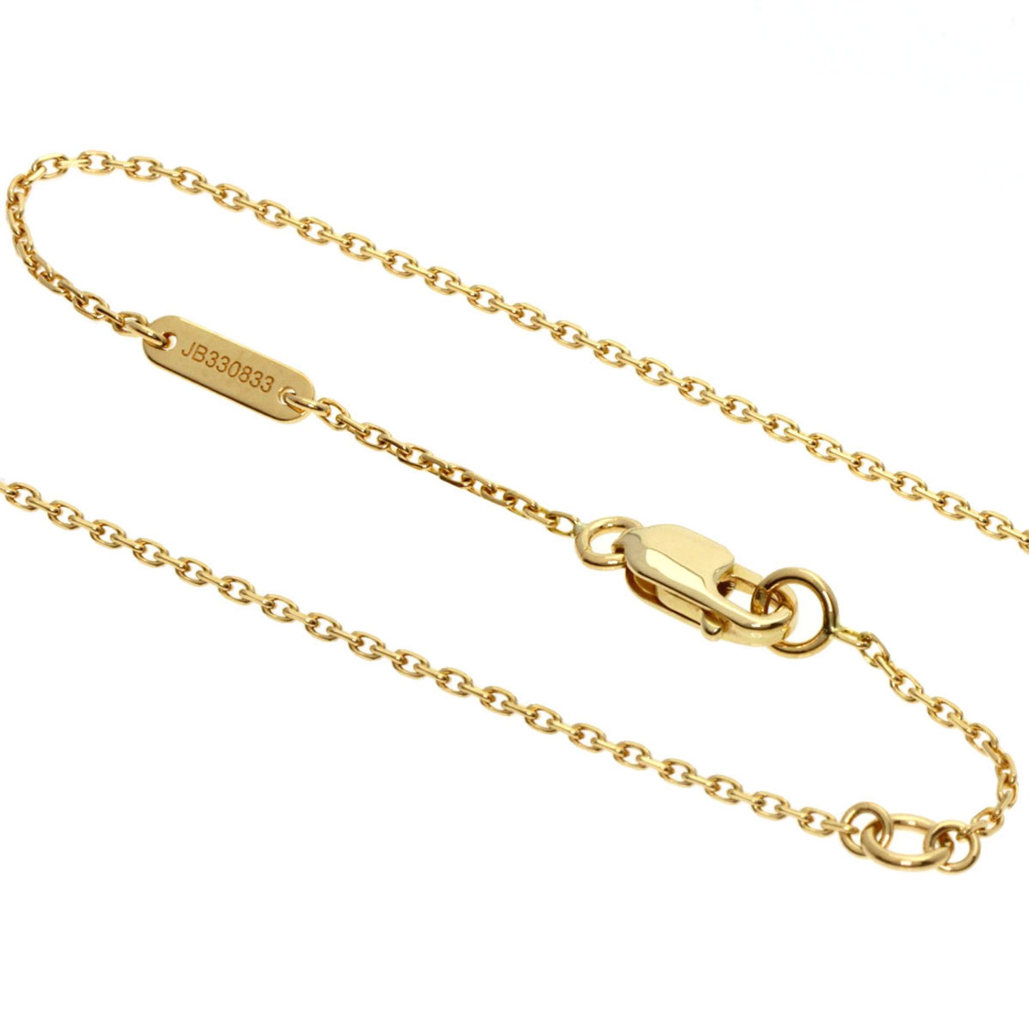 Van Cleef & Arpels Sweet Alhambra Necklace K18 Yellow Gold for Women