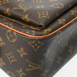 LOUIS VUITTON Louis Vuitton Monogram Vivacite GM Brown M51163 Women's Canvas Handbag