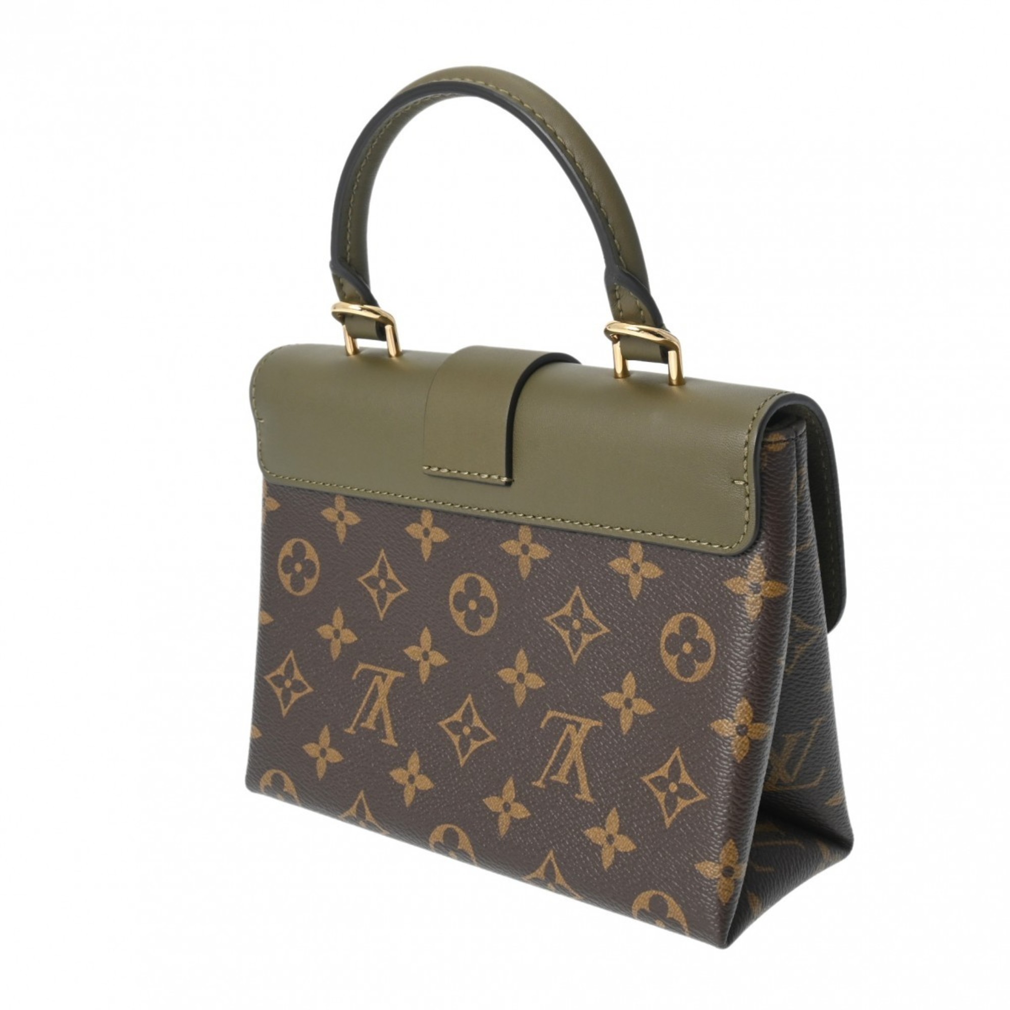 LOUIS VUITTON Louis Vuitton Monogram Rocky BB Khaki M44797 Women's Canvas Bag