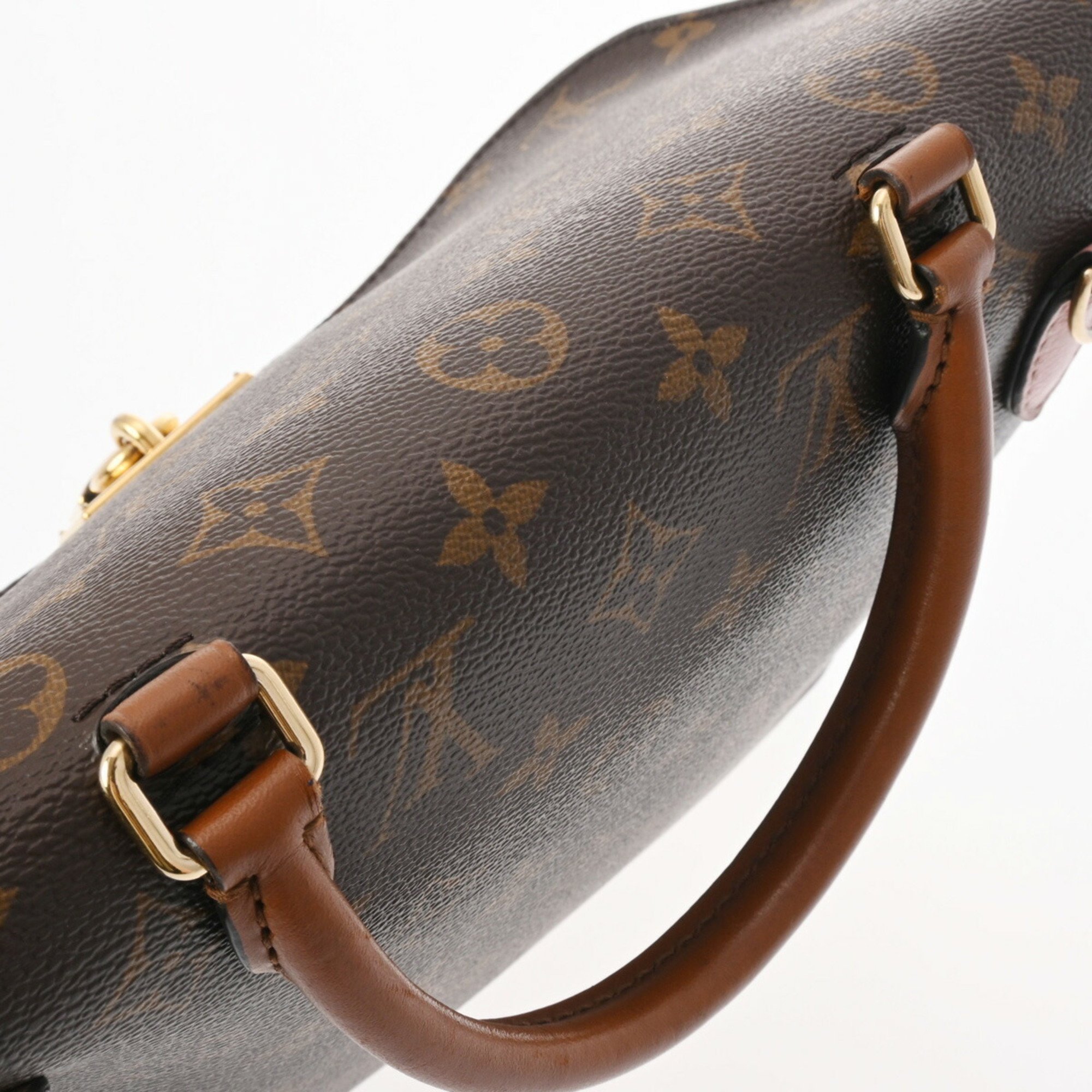 LOUIS VUITTON Louis Vuitton Monogram Marignan Rose Poudre M43960 Women's Canvas Handbag