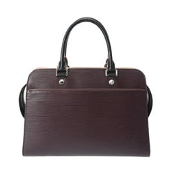 LOUIS VUITTON Epi Varno MM Noir M54169 Women's Leather Handbag